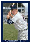 Pete Whisenant - 1961 Minnesota Twins - choose a size & style