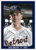 Pete Wojey - 1957 Detroit Tigers - choose a size & style