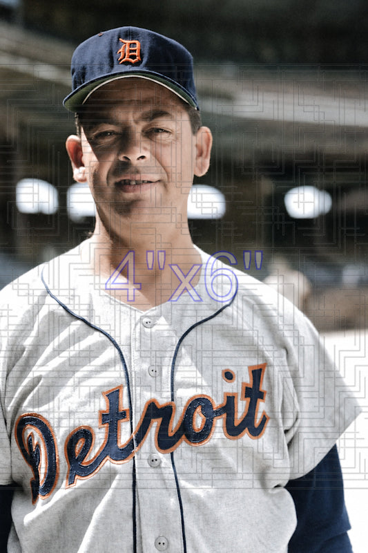 Pete Wojey - 1957 Detroit Tigers - choose a size & style