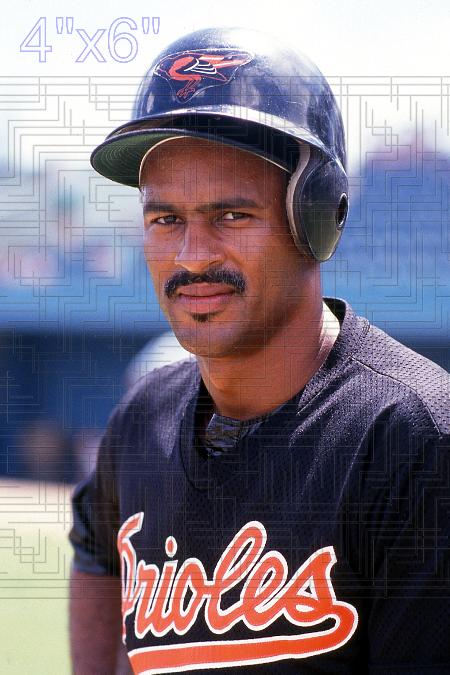 Phil Bradley - 1989 Baltimore Orioles - choose a size & style