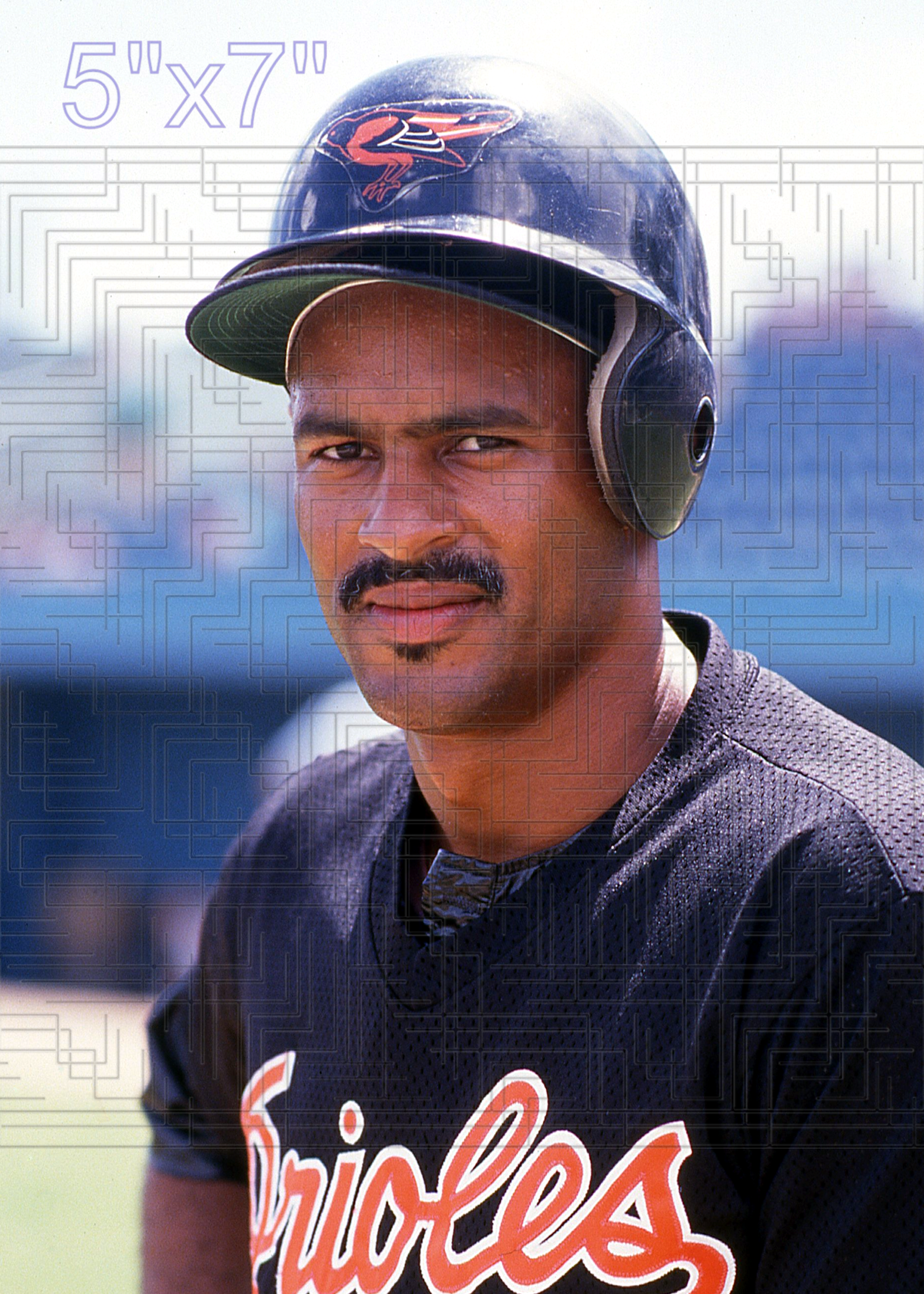 Phil Bradley - 1989 Baltimore Orioles - choose a size & style