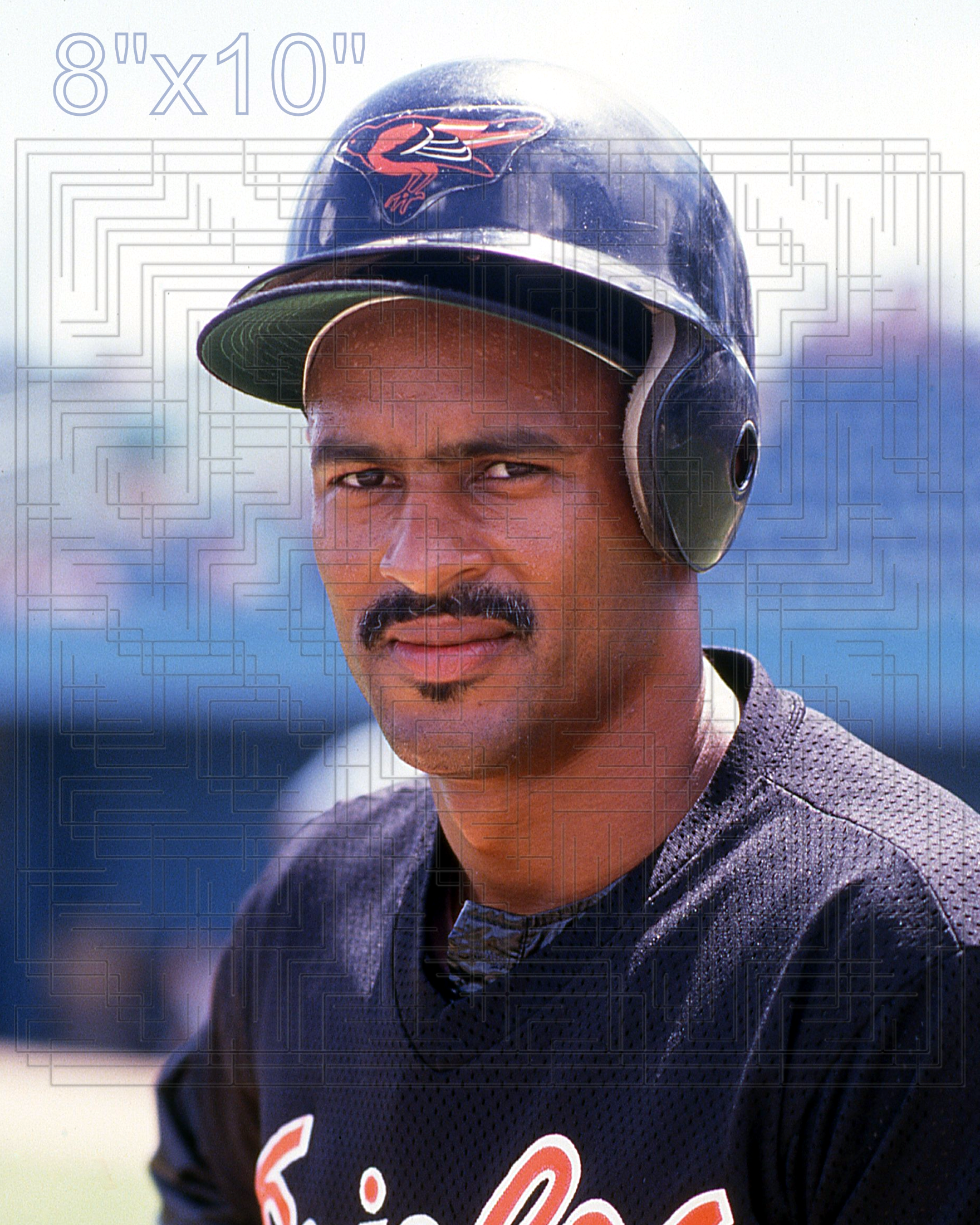 Phil Bradley - 1989 Baltimore Orioles - choose a size & style