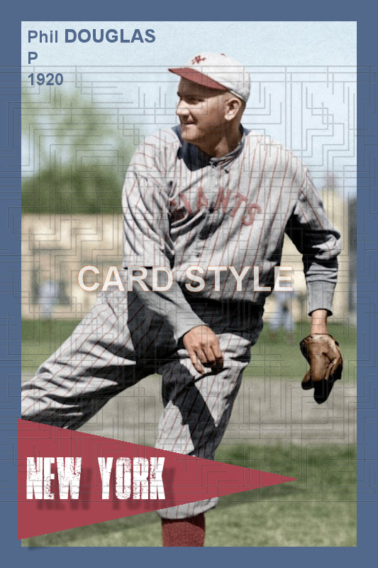 Phil Douglas - 1920 New York Giants - choose a size & style