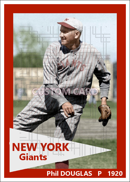 Phil Douglas - 1920 New York Giants - choose a size & style
