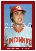 Phil Gagliano - 1973 Cincinnati Reds - choose a size & style