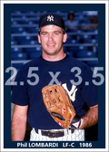 Phil Lombardi - 1986 New York Yankees - choose a size & style
