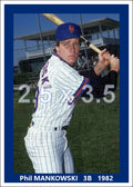 Phil Mankowski - 1982 New York Mets - choose a size & style
