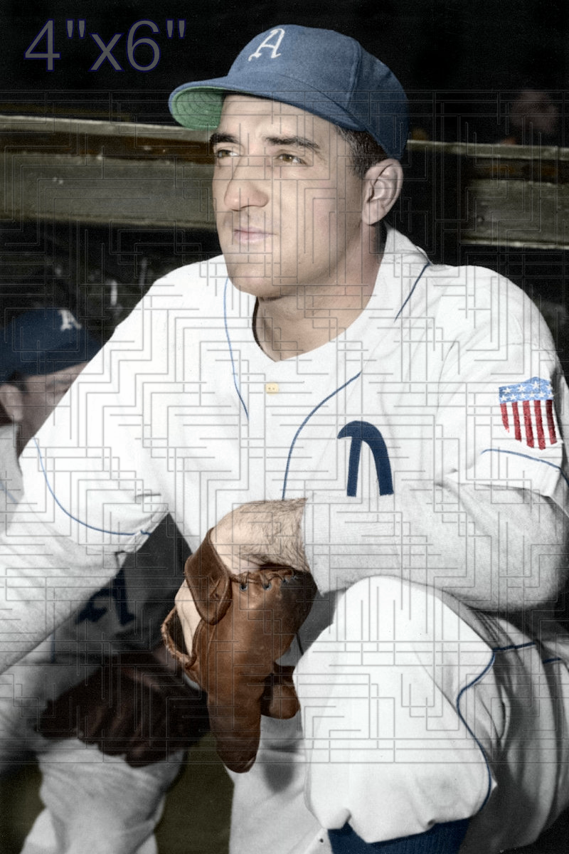 Phil Marchildon - 1945 Philadelphia Athletics - choose a size & style