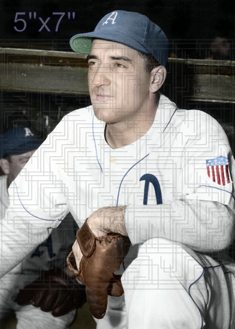 Phil Marchildon - 1945 Philadelphia Athletics - choose a size & style