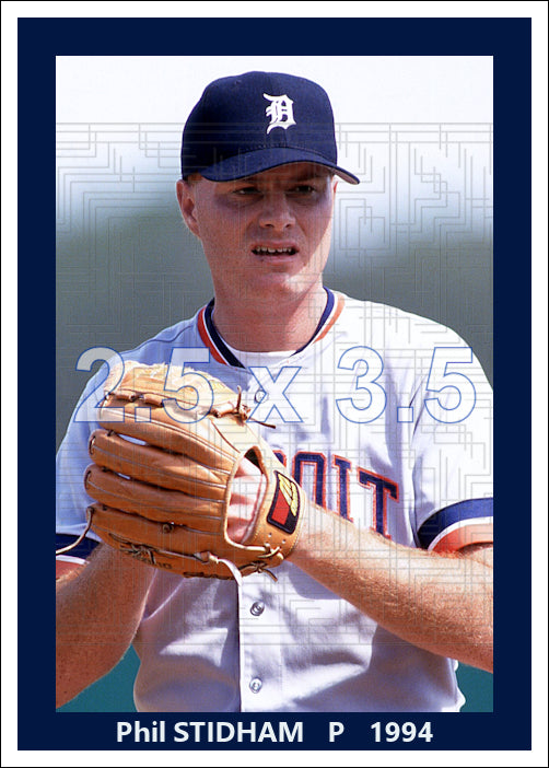 Phil Stidham - 1994 Detroit Tigers - choose a size & style