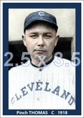 Pinch Thomas - 1918 Cleveland Indians - choose a size & style