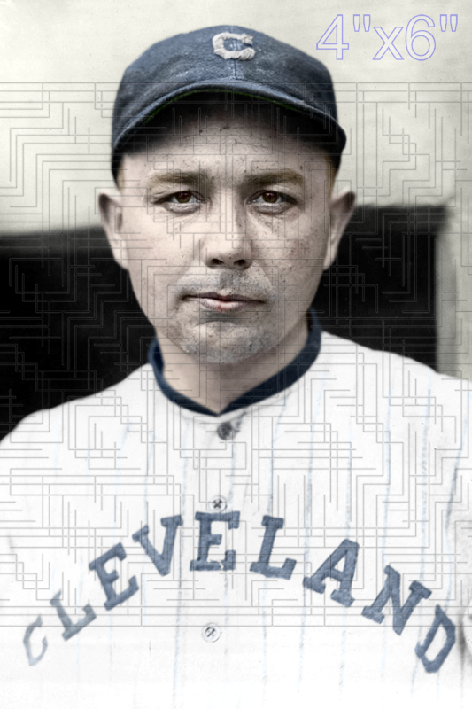 Pinch Thomas - 1918 Cleveland Indians - choose a size & style