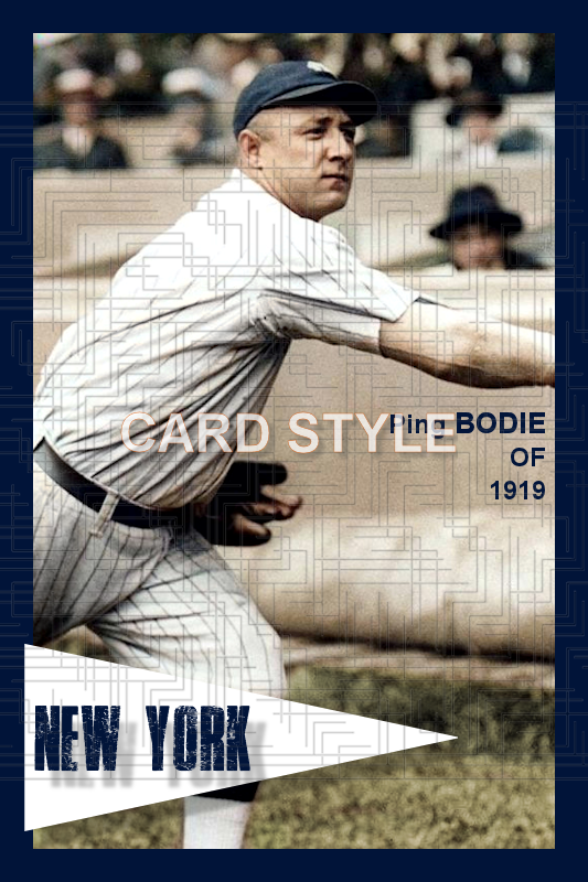 Ping Bodie - 1919 New York Yankees - choose a size & style