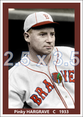 Pinky Hargrave - 1933 Boston Braves - choose a size & style