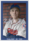 Pinky May - 1939 Philadelphia Phillies - choose a size & style