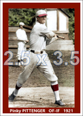 Pinky Pittenger - 1921 Boston Red Sox - choose a size & style
