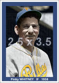 Pinky Whitney - 1938 Philadelphia Phillies - choose a size & style