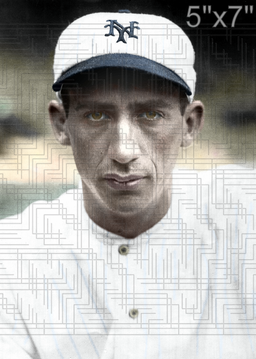 Pol Perritt - 1919 New York Giants - choose a size & style
