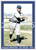 Possum Whitted - 1917 Philadelphia Phillies - choose a size & style