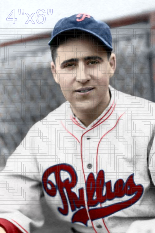 Pretzel Pezzullo - 1935 Philadelphia Phillies - choose a size & style