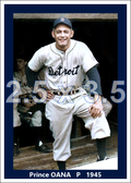 Prince Oana - 1945 Detroit Tigers - choose a size & style