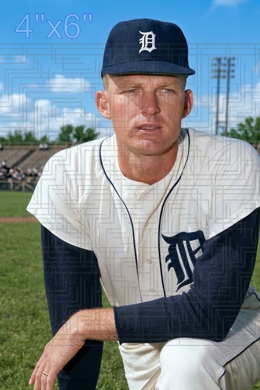 Purnal Goldy - 1963 Detroit Tigers - choose a size & style