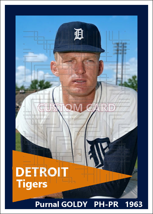 Purnal Goldy - 1963 Detroit Tigers - choose a size & style