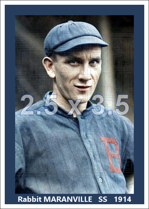 Rabbit Maranville - 1914 Boston Braves - choose a size & style