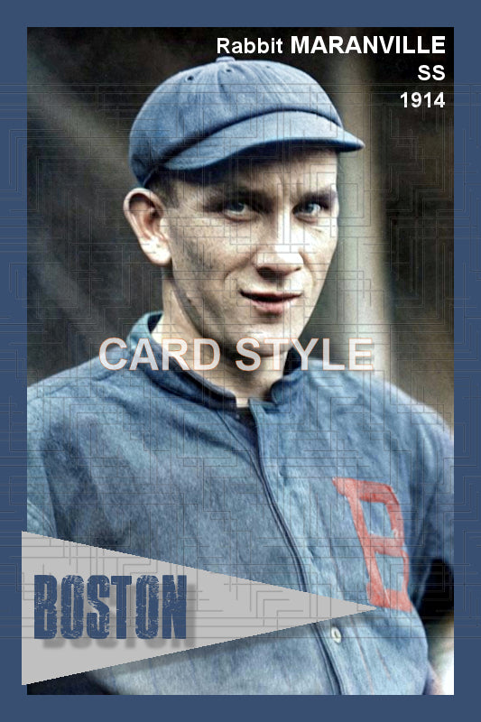 Rabbit Maranville - 1914 Boston Braves - choose a size & style