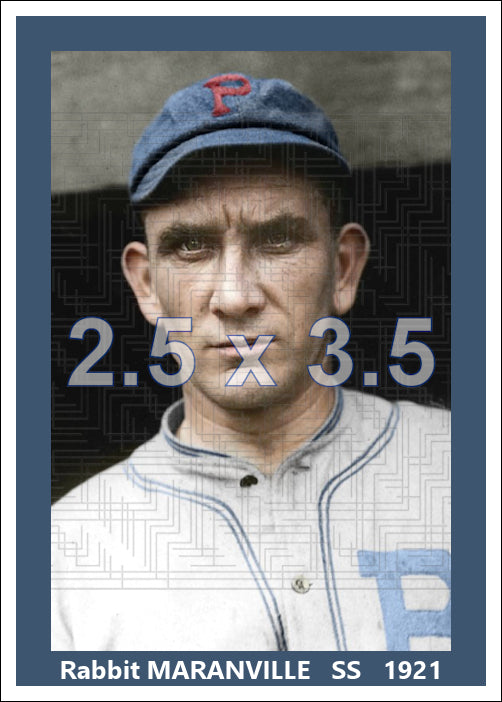 Rabbit Maranville - 1921 Pittsburgh Pirates - choose a size & style