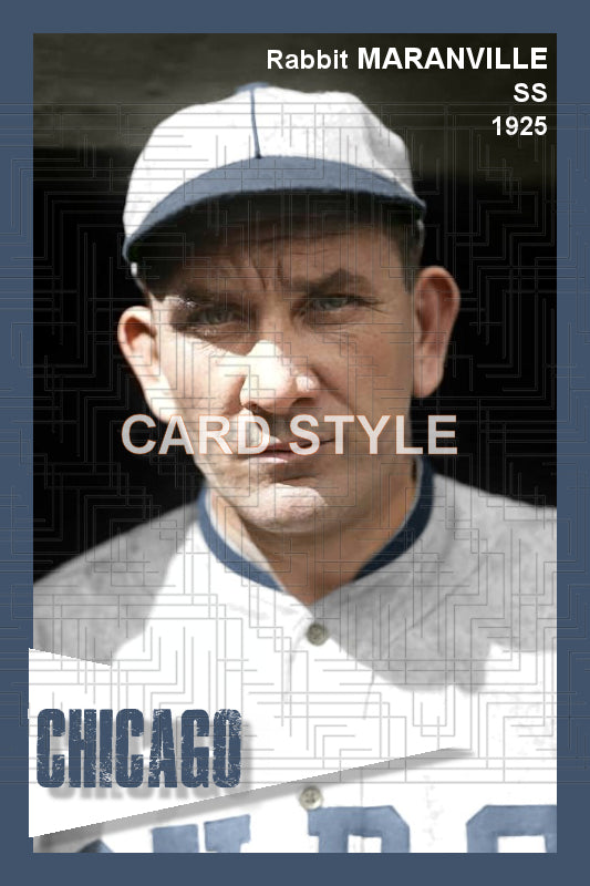 Rabbit Maranville - 1925 Chicago Cubs - choose a size & style