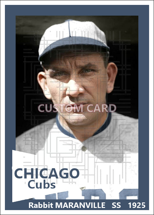 Rabbit Maranville - 1925 Chicago Cubs - choose a size & style