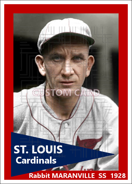 Rabbit Maranville - 1928 St. Louis Cardinals - choose a size & style