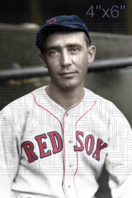 Rabbit Warstler - 1933 Boston Red Sox - choose a size & style