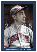 Rabbit Warstler - 1939 Boston Bees - choose a size & style