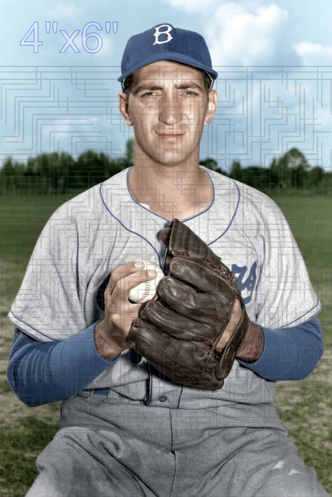 Ralph Branca - 1951 Brooklyn Dodgers - choose a size & style