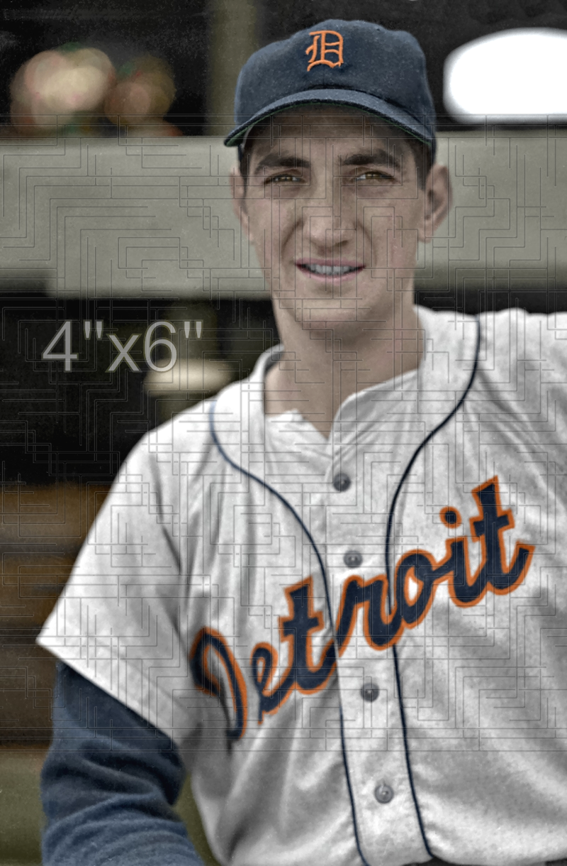 Ralph Branca - 1953-54 Detroit Tigers - choose a size & style