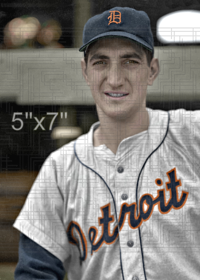 Ralph Branca - 1953-54 Detroit Tigers - choose a size & style