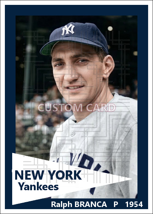 Ralph Branca - 1954 New York Yankees - choose a size & style