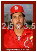 Ralph Citarella - 1983 St. Louis Cardinals - choose a size & style