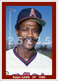 Ralph Garr - 1980 California Angels - choose a size & style