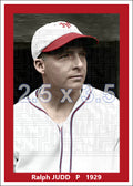 Ralph Judd - 1929 New York Giants - choose a size & style