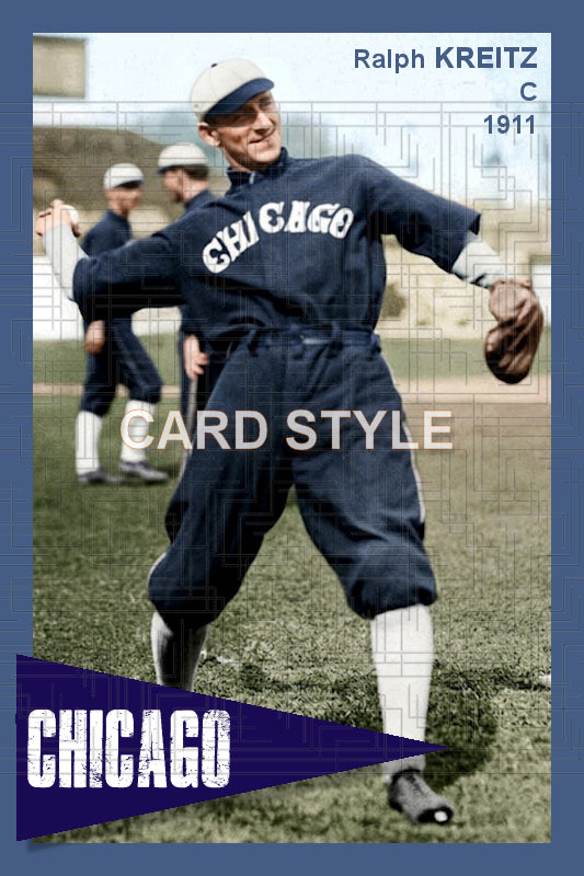 Ralph Kreitz - 1911 Chicago White Sox - choose a size & style