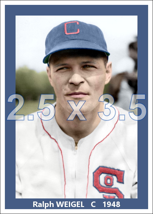 Ralph Weigel - 1949 Chicago White Sox - choose a size & style