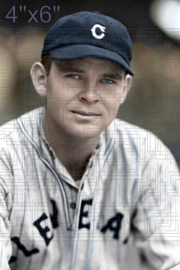 Ralph Winegarner - 1932-36 Cleveland Indians - choose a size & style