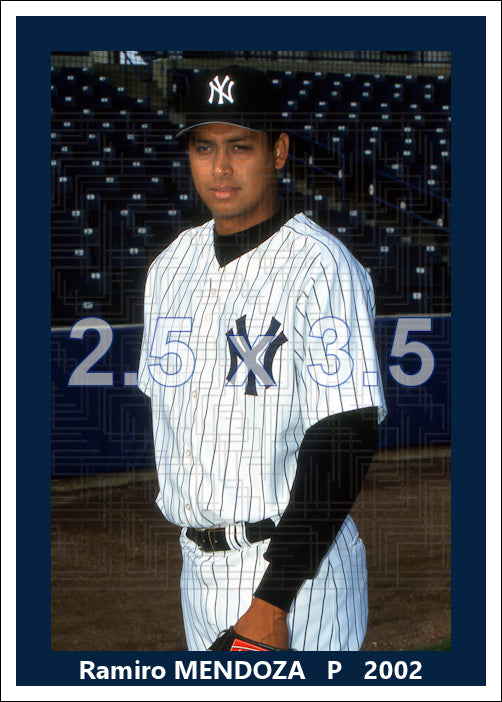 Ramiro Mendoza - 2002 New York Yankees - choose a size & style