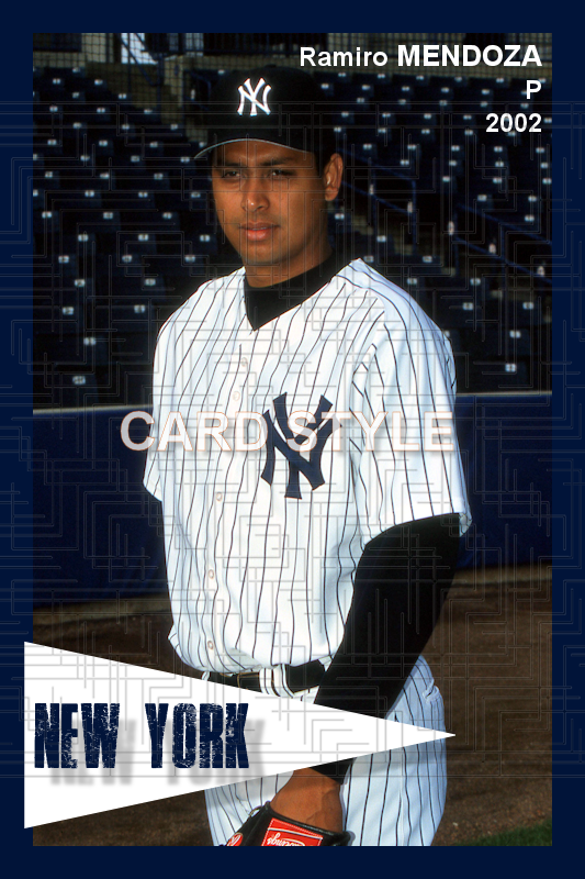 Ramiro Mendoza - 2002 New York Yankees - choose a size & style