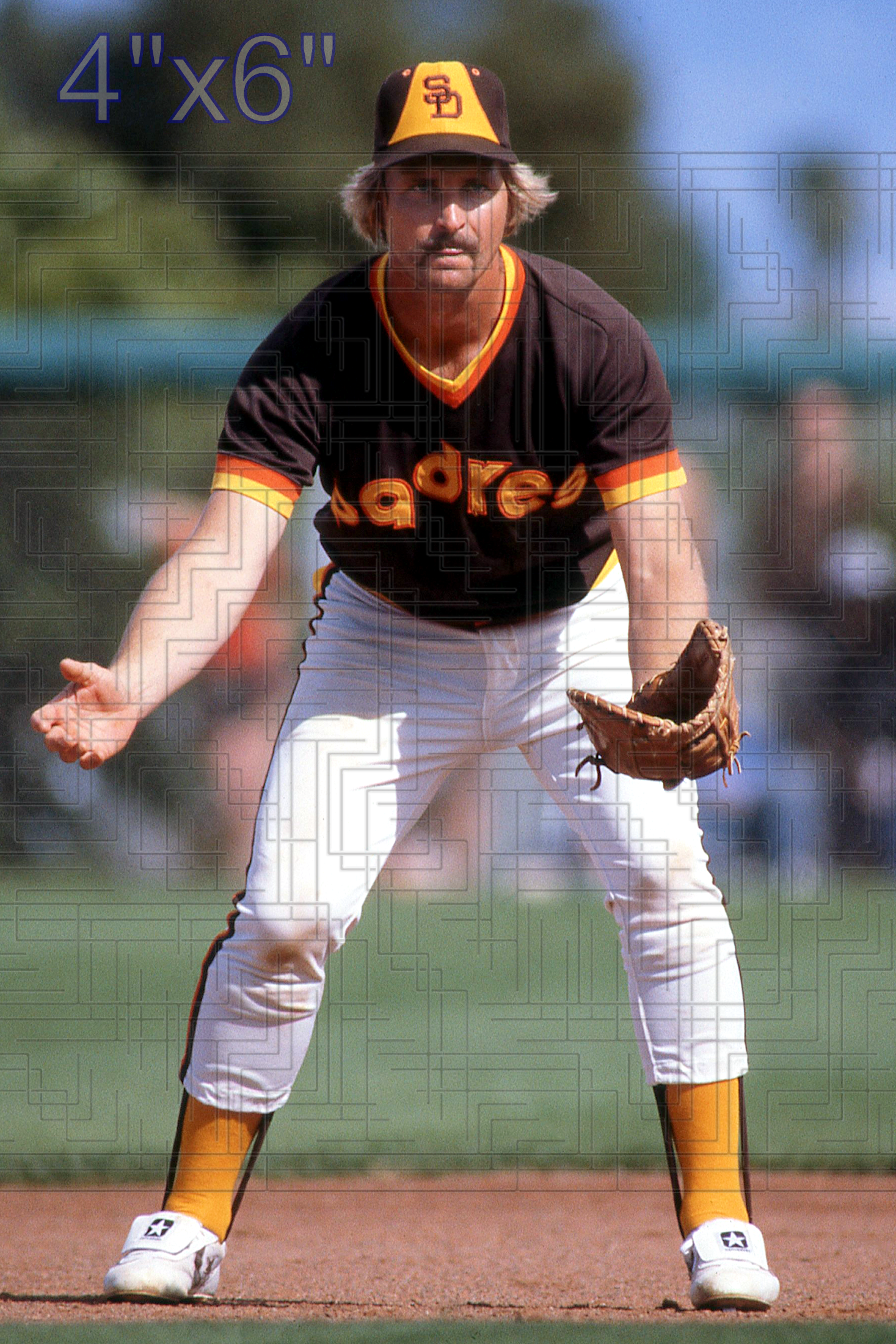 Randy Bass - 1981 San Diego Padres - choose a size & style