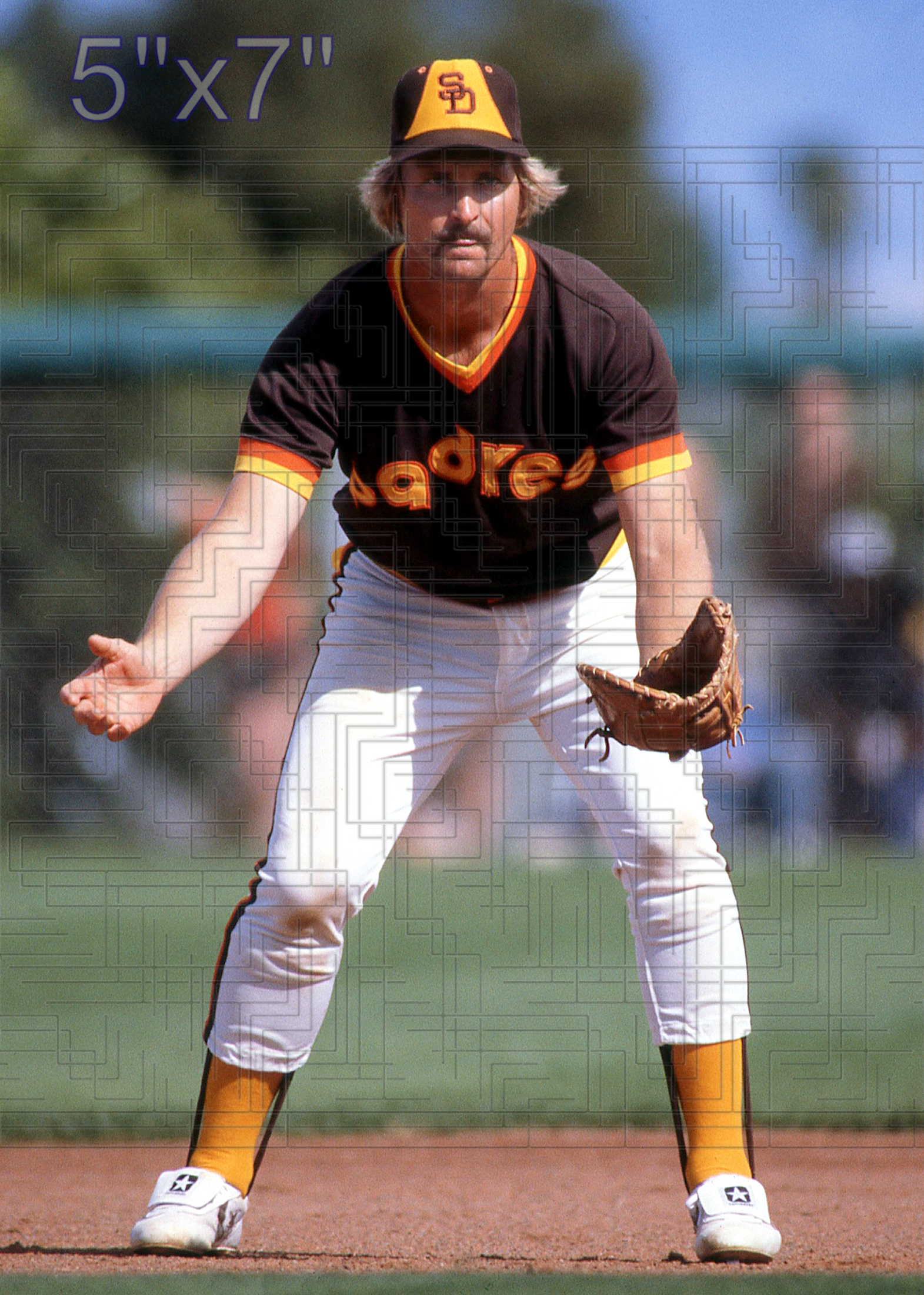 Randy Bass - 1981 San Diego Padres - choose a size & style
