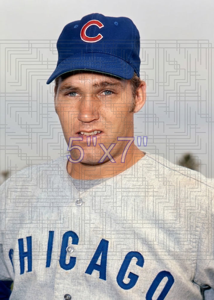 Randy Bobb - 1969 Chicago Cubs - choose a size & style
